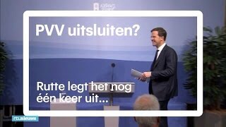 Kiezer krijgt middelvinger van Rutte en Wilders